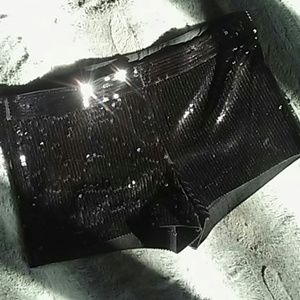Express Sequin shorts
